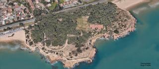 Fotomuntatge on s&#039;observa com quedarien els Morrots de la Savinosa, segons la proposta de SOS Costa i Camp de Tarragona