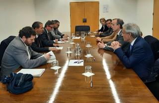 Reunió d&#039;alcaldes i responsables empresarials del polígon nord de Tarragona amb el secretari d&#039;Infraestructures, Xavier Flores