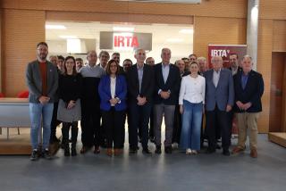 La vintena d&#039;agents i representants del Camp de Tarragona presents a la Taula Institucional de l&#039;IRTA al territori