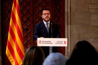Pere Aragonès compareix al Palau de la Generalitat, a la galeria gòtica, per anunciar eleccions anticipades