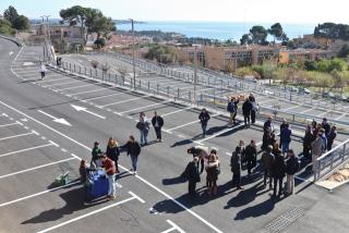 Imatge de la zona de les noves places d&#039;aparcament del pàrquing Torroja de Tarragona