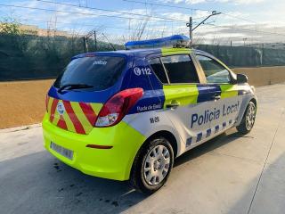 Imatge d&#039;un vehicle de la Policia Local de Roda de Berà