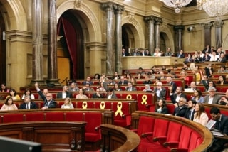 Votació de la reforma de la llei de presidència al Parlament de Catalunya
