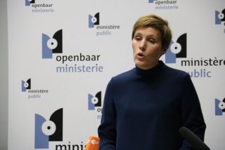 La portaveu de la Fiscalia de Brussel·les, Ine Van Wymersch, el passat 17 de novembre