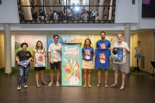 Foto de grup de la presentació de les Festes de Sant Magí de Tarragona
