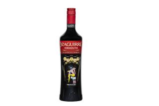 Imatge de l&#039;ampolla de Vermouth Yzaguirre amb l&#039;etiqueta dissenyada per enguany