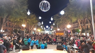 L&#039;escenari de l&#039;Amic Invisible de Tarragona, una de les grans accions de dinamització d&#039;aquestes Festes de Nadal a Tarragona