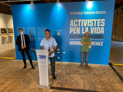 Activistes per la vida Gervasio Sánchez inauguració