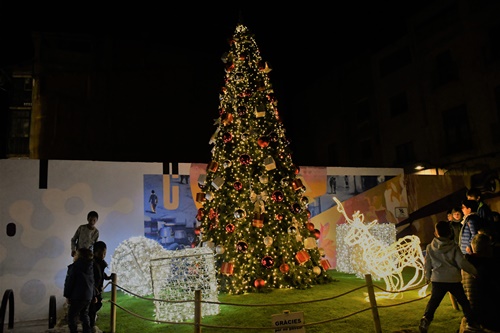 Arbre de Nadal Valls Plaça Pilar Prim