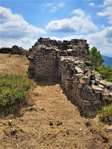 Castell de Albiol detall