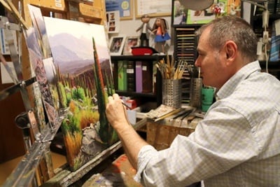 Jordi Isern pintor alcoverenc