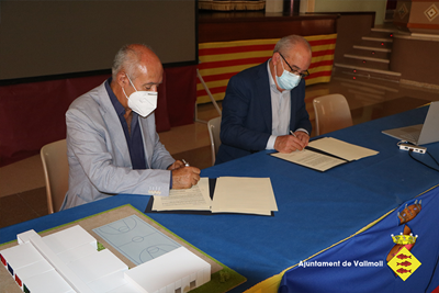 Josep Lluís Cusidó i Josep Bargalló