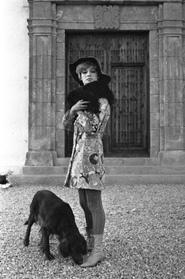Marisol en una sessió de moda Madrid 1967