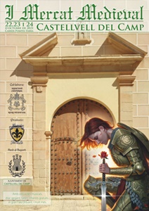 Mercat Medieval Castellvell cartell