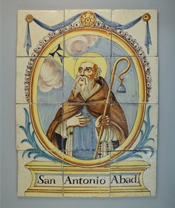 Plafó ceràmic de Sant Antoni