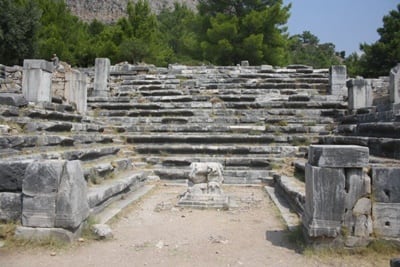 Restes del Bouleuterion