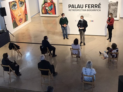inauguració exposició Palau Farré Tarragona