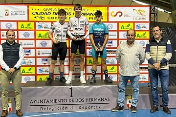 El Mont-roig Track Team va guanyar la classificació per equips en la primera prova de la Copa d'Espanya de ciclisme en pista celebrada al velòdrom de Dos Hermanas