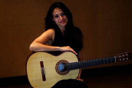 La guitarrista originària de l'Hospitalet de l'Infant, Anabel Montesinos