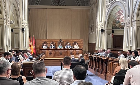 Imatge del Ple de la Diputació de Tarragona 