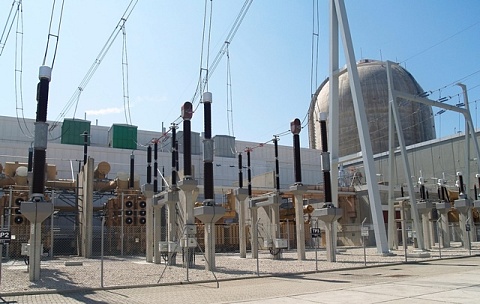 Transformadors de sortida de la central nuclear Vandellòs II