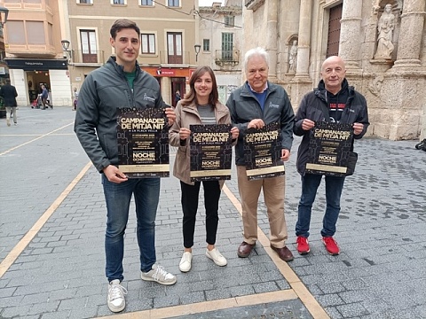 Presentació de la Festa de Campanades de mitjanit a la plaça Vella del Vendrell