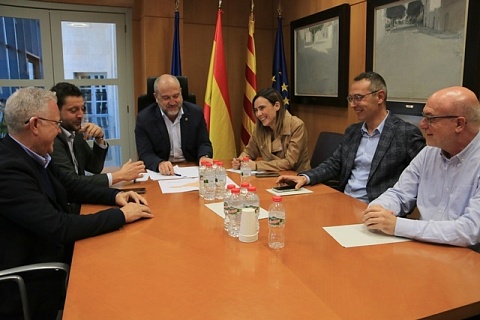 Primera reunió d'alcaldes de la futura Àrea Metropolitana del Camp de Tarragona, a l'Ajuntament de Cambrils