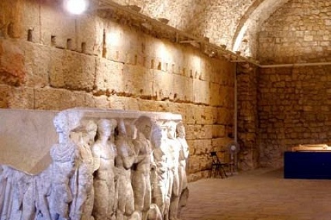 Imatge de la volta del sarcòfag del Pretori de Tarragona