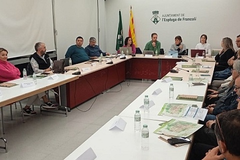 Imatge de la primera sessió del Consell de Turisme de l'Espluga de Francolí