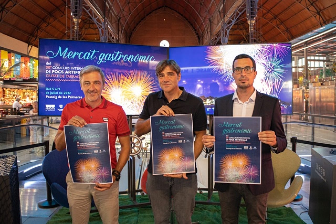 Presentació del nou Mercat gastronòmic del Concurs Internacional de Focs Artificials de Tarragona