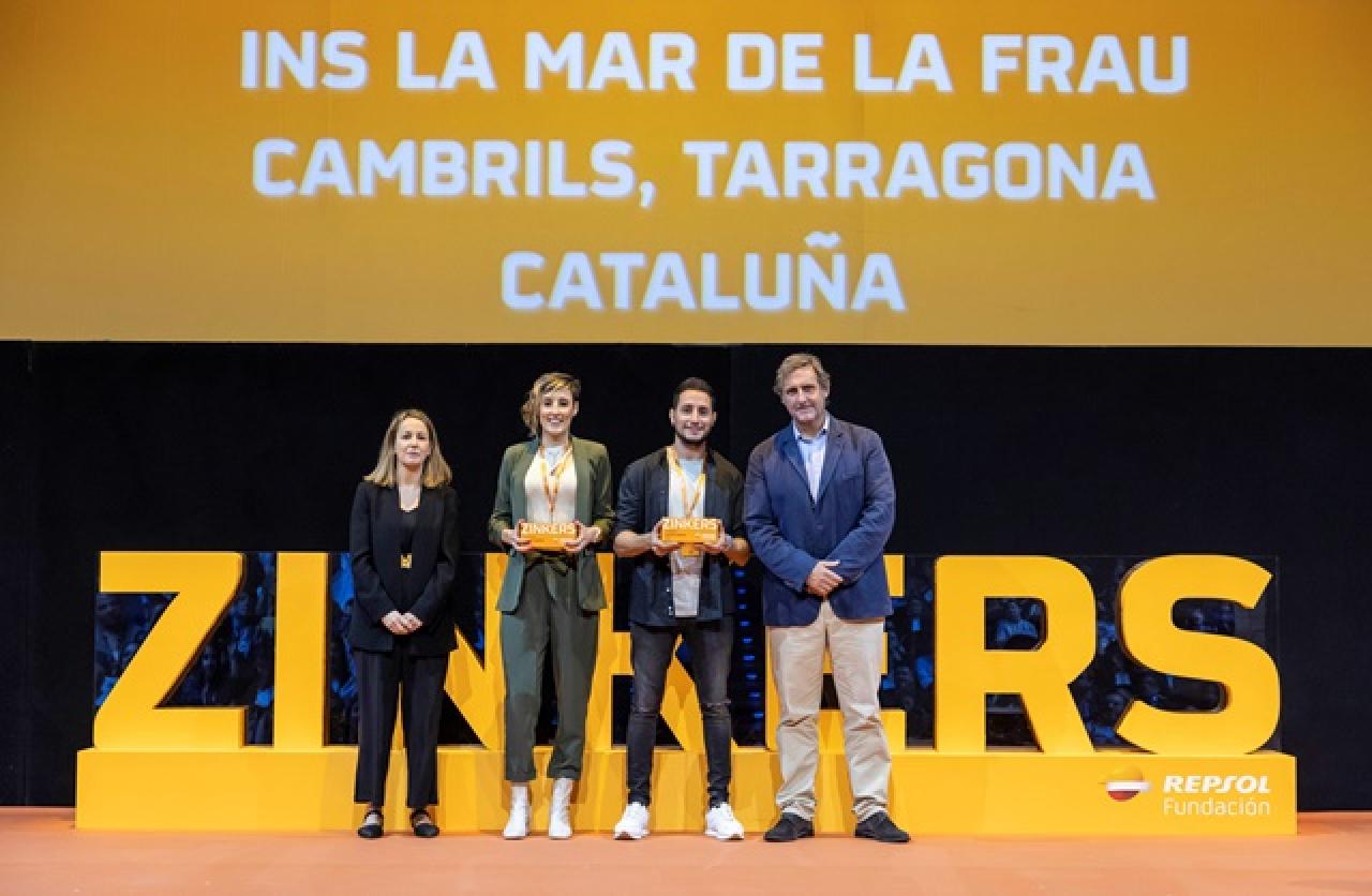 L&#039;Institut de Secundària La Mar de la Frau, de Cambrils, ha estat premiada com la millor iniciativa de Secundària de Catalunya en matèria de transició energètica, canvi climàtic o sostenibilitat