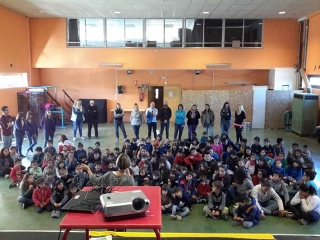 El XVII Certamen Literari celebrat aquest divendres 26 d&#039;abril a La Masó per les quatre escoles de la ZER El Francolí