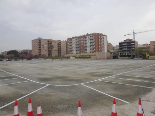 Imatge del nou aparcament alternatiu de l&#039;avinguda Països Catalans a Reus 