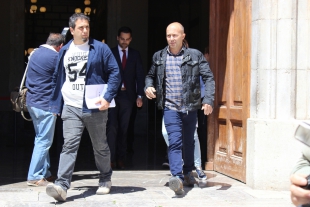 Agents de la Guàrdia Civil traient documentació de l&#039;Ajuntament de Tarragona pel cas Inipro.