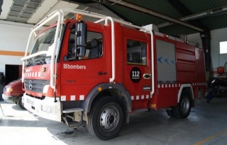 Imatge d&#039;un vehicle dels Bombers de la Generalitat
