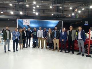 Un grup d&#039;empresaris del territori va estar present al Saló de l&#039;Automòbil de la mà de Toyota Autoforum i Lexus Tarragona
