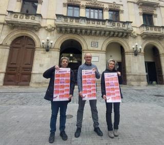 Presentació del cartell d&#039;activitats del 8M a Valls