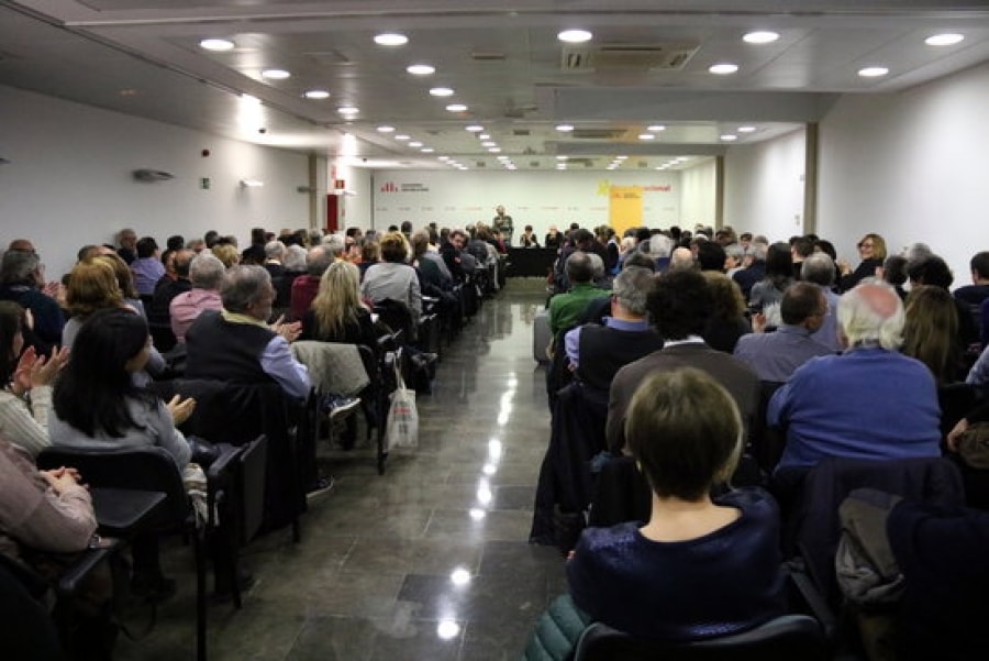 Imatge de l&#039;assemblea d&#039;ERC de Barcelona