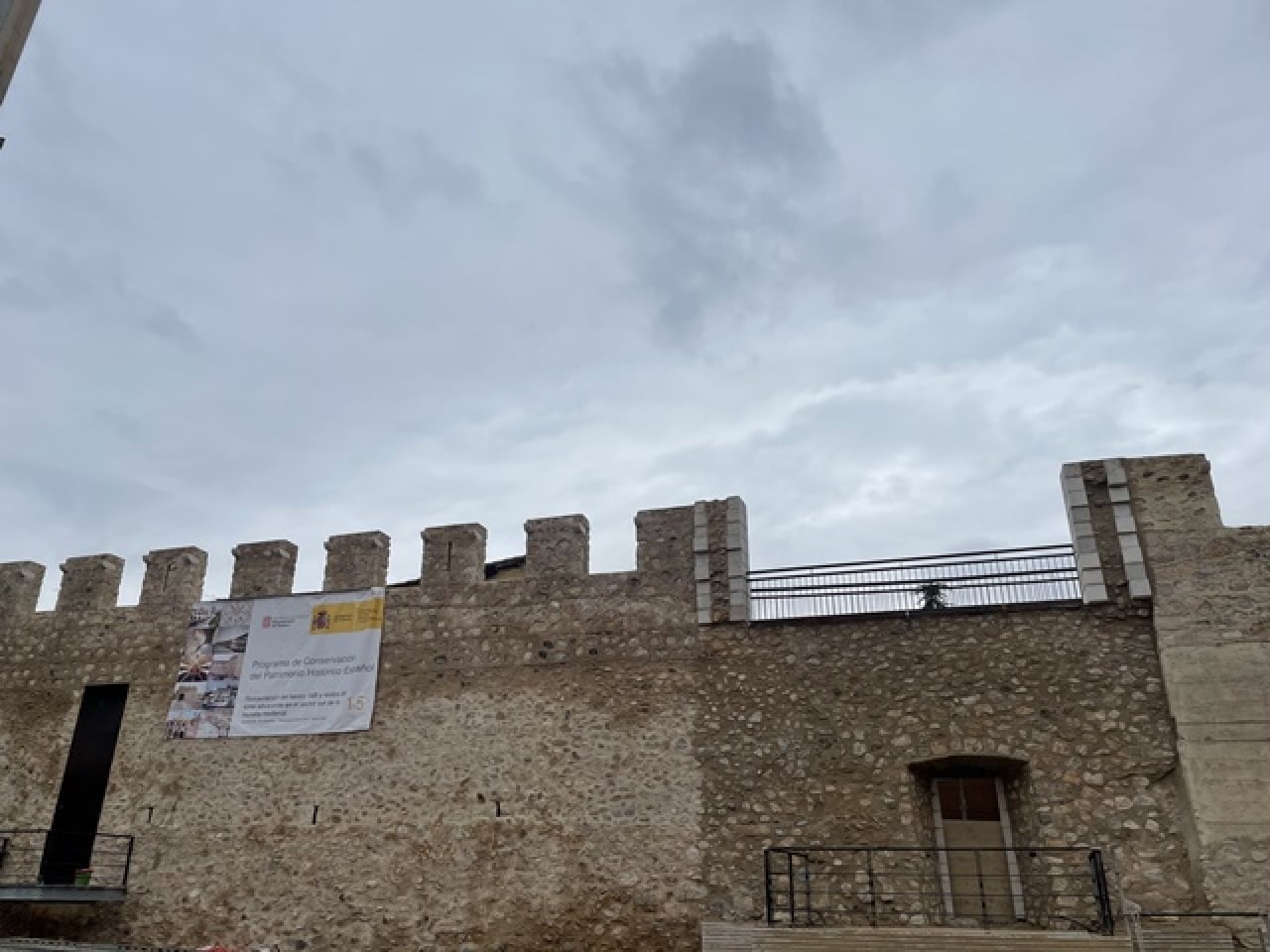 La muralla de Sant Francesc que ha estat rehabilitada