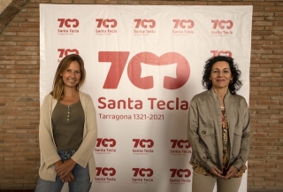 La consellera de Cultura i Festes de Tarragona, Inés Solé, i la vicerectora de la URV, Maria Bonet, han presentat el programa de les jornades