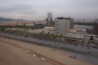 Vista de l&#039;Hospital del Mar de Barcelona, on aquest matí ha mort la 16 víctima dels atemptats de Barcelona
