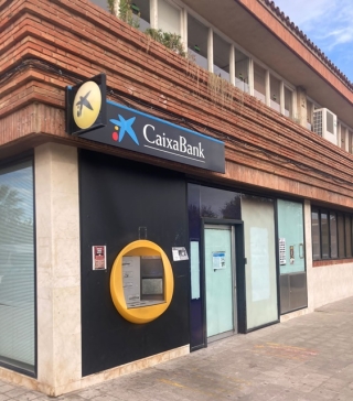 El caixer automàtic de CaixaBank a Sant Salvador es troba inoperatiu des de fa uns dies