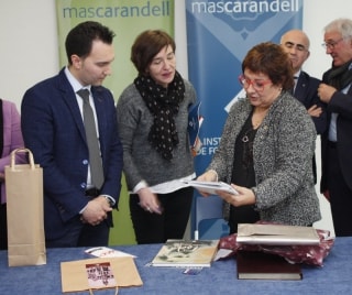 La consellera Dolors Bassa va presentar ahir el projecte al Mas Carandell