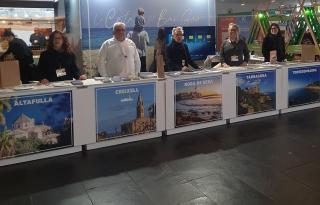 Imatge de la Fira de Turisme Navartur de Pamplona, on els cinc municipis de la Costa del Baix Gaià es van promocionar conjuntament