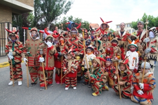 Colla Infantil de Diables de les Borges del Camp, protagonistes aquest any de la Festa Major del municipi. 