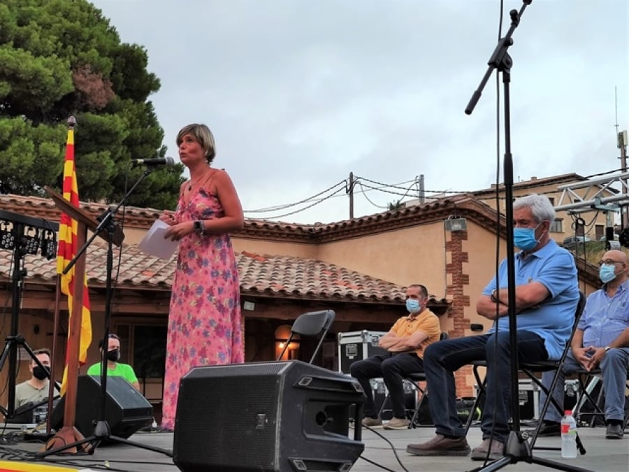 El pregó de la presidenta de la Diputació de Tarragona, Noemí Llauradó, va obrir oficialment la Festa Major de Cornudella de Montsant