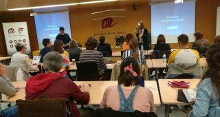 El taller sobre el pensament creatiu celebrat al Campus Catalunya