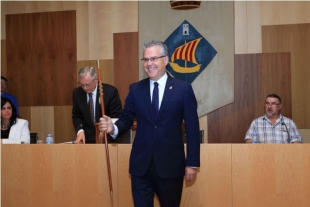 Pere Granados, va tornar a ser investit alcalde de Salou, el passat 13 de juny de 2015.