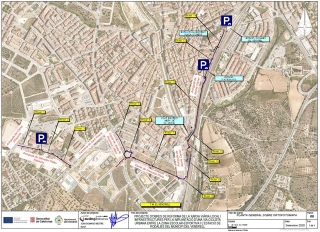 L&#039;objectiu de la via ciclista és connectar els principals equipaments educatius-esportius del municipi entre sí, els vials de connexió amb barris molt cèntrics del municipi amb l’estació de Rodalies del municipi i l’estació d’autobusos