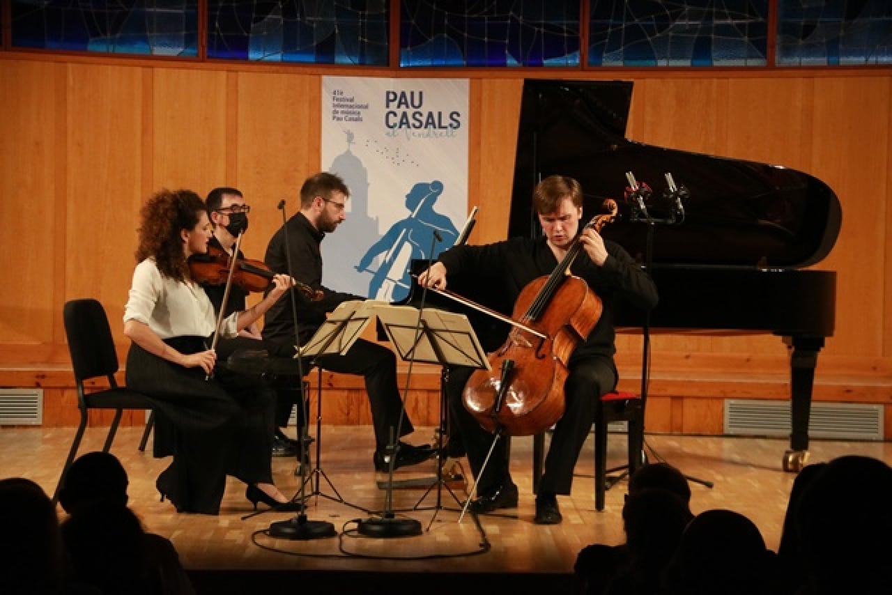 Un trio de cambra ha encetat la 41a edició del Festival Internacional de Música Pau Casals